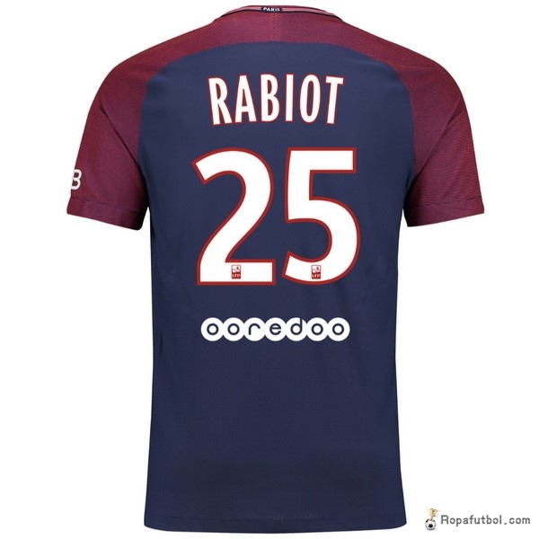 Camiseta Paris Saint Germain Replica Primera Ropa Rabiot 2017/18